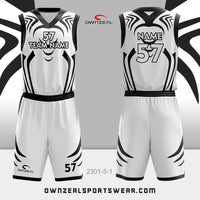 Customized Sublimation Basketball Uniform 001