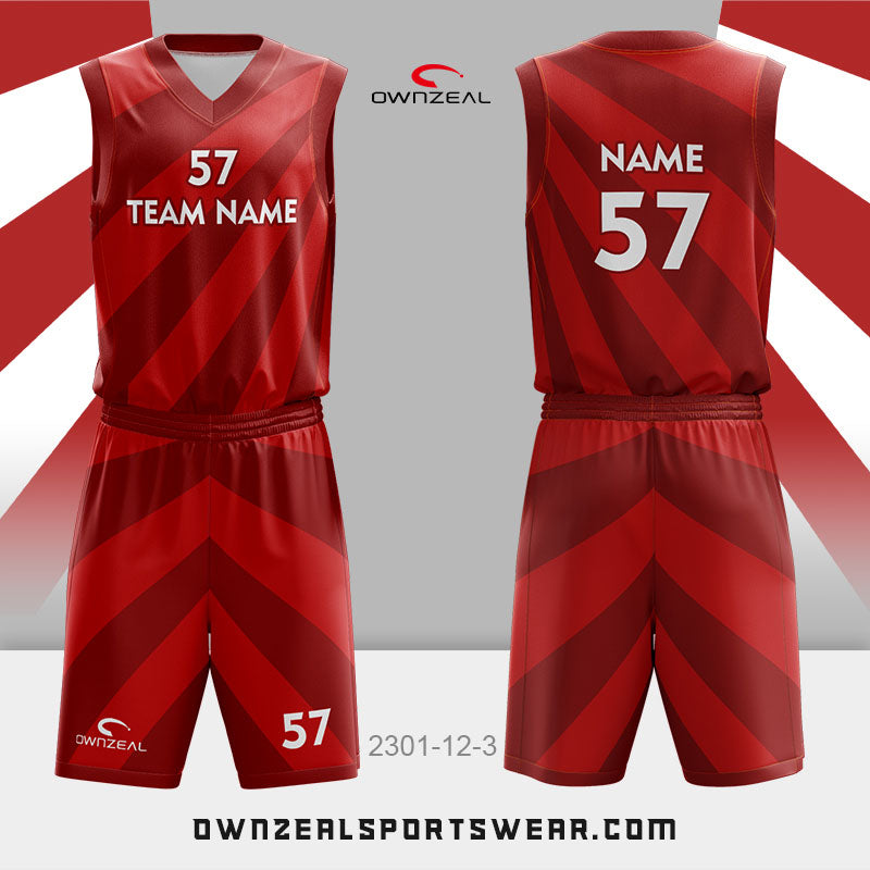 Customized Sublimation Basketball Uniform 313