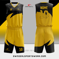 Customized Sublimation Basketball Uniform 317