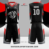 Customized Sublimation Basketball Uniform 319