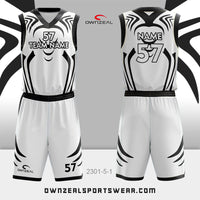 Customized Sublimation Basketball Uniform 307