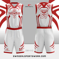 Customized Sublimation Basketball Uniform 308