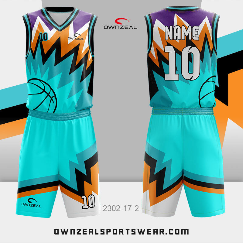 Customized Sublimation Basketball Uniform 004