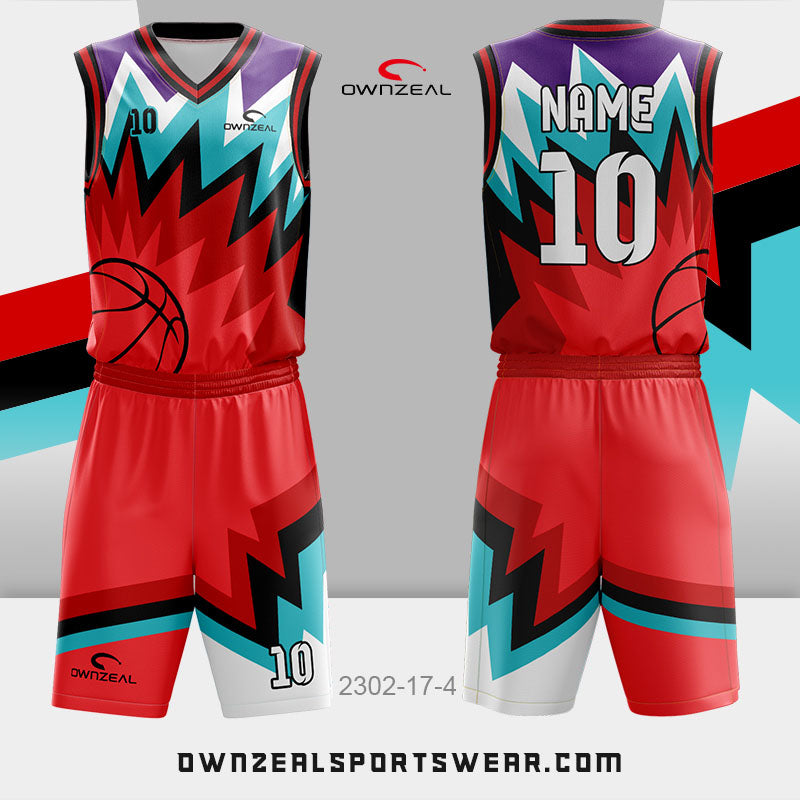 Customized Sublimation Basketball Uniform 006