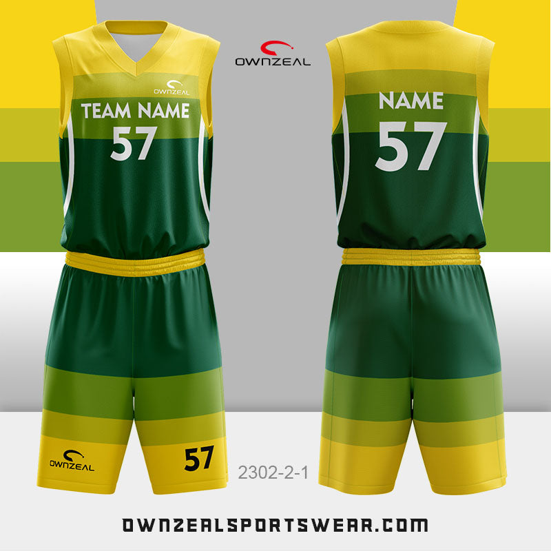 Customized Sublimation Basketball Uniform 323