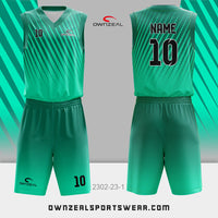 Customized Sublimation Basketball Uniform 007