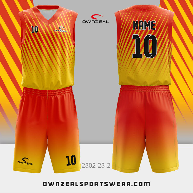 Customized Sublimation Basketball Uniform 008