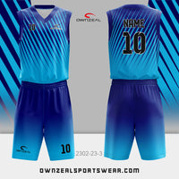 Customized Sublimation Basketball Uniform 009