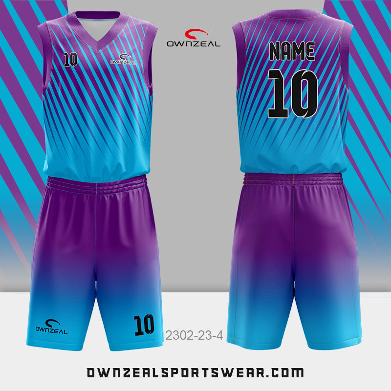 Customized Sublimation Basketball Uniform 010