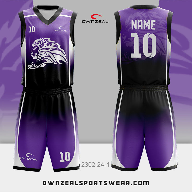 Customized Sublimation Basketball Uniform 011