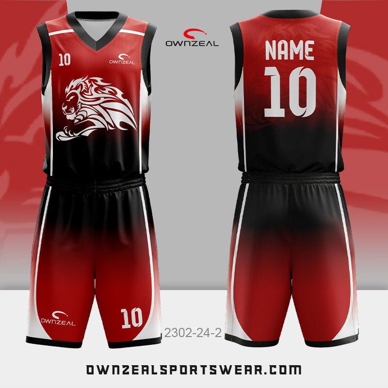 Customized Sublimation Basketball Uniform 012