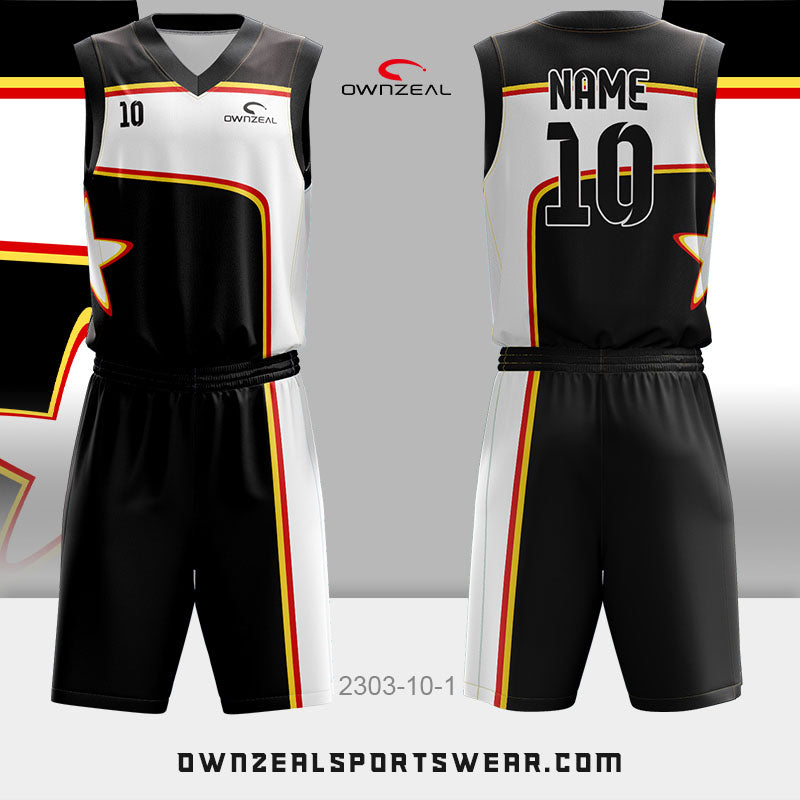 Customized Sublimation Basketball Uniform 031