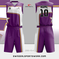 Customized Sublimation Basketball Uniform 034