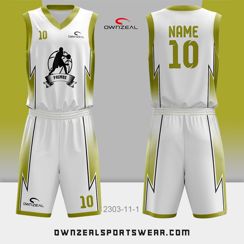 Customized Sublimation Basketball Uniform 035