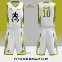 Customized Sublimation Basketball Uniform 035