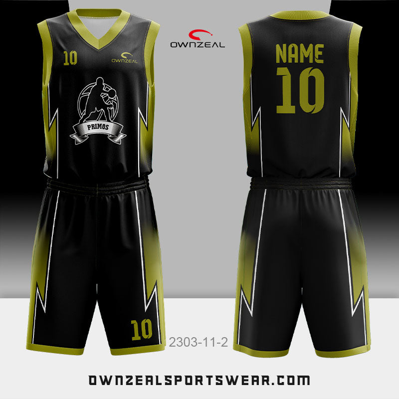 Customized Sublimation Basketball Uniform 036