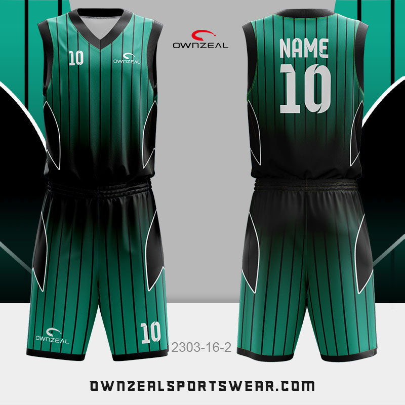 Customized Sublimation Basketball Uniform 040