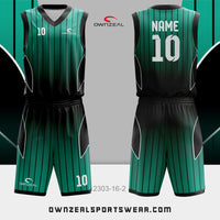 Customized Sublimation Basketball Uniform 040