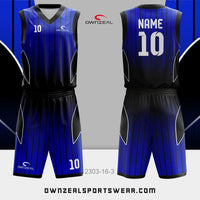 Customized Sublimation Basketball Uniform 041