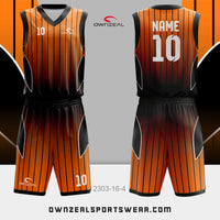 Customized Sublimation Basketball Uniform 042