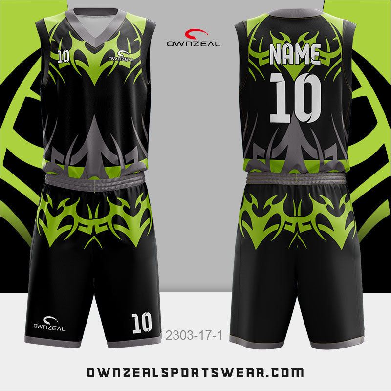 Customized Sublimation Basketball Uniform 043