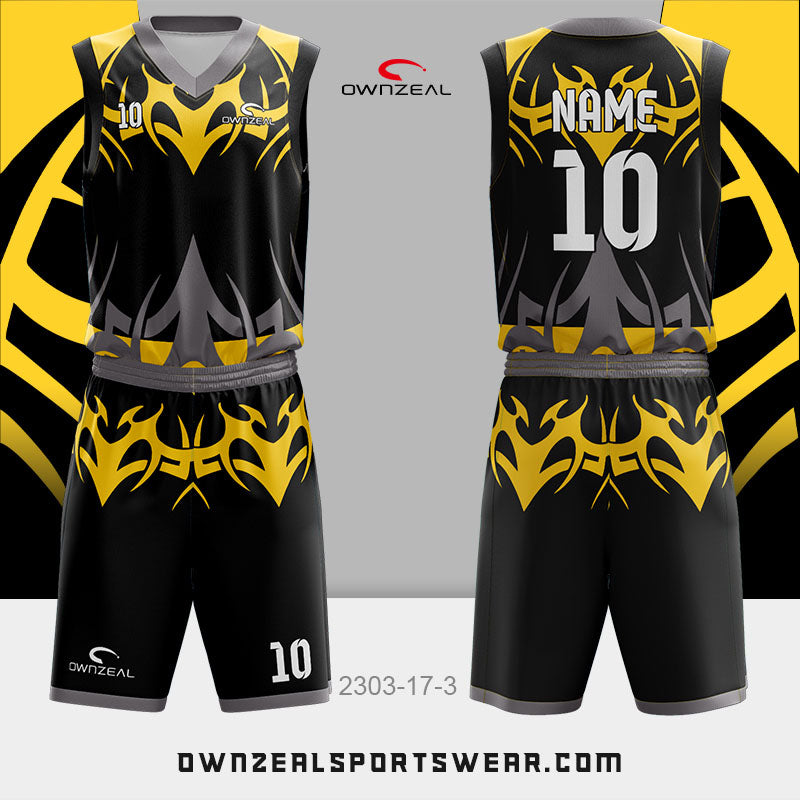 Customized Sublimation Basketball Uniform 045