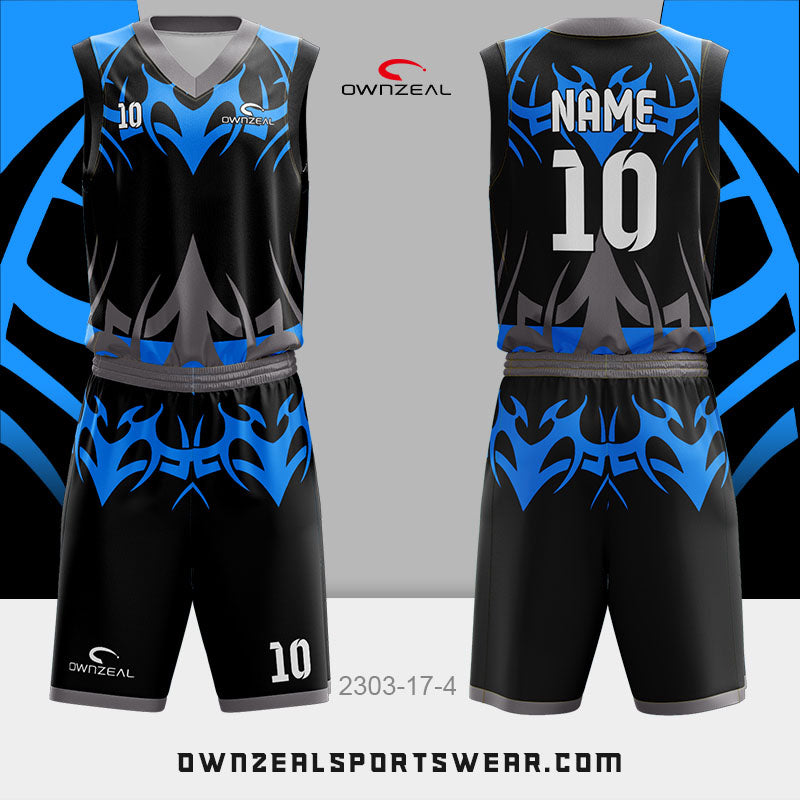 Customized Sublimation Basketball Uniform 046