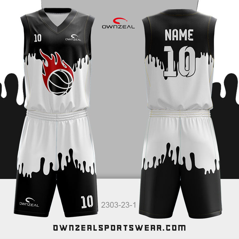 Customized Sublimation Basketball Uniform 047