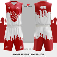 Customized Sublimation Basketball Uniform 048