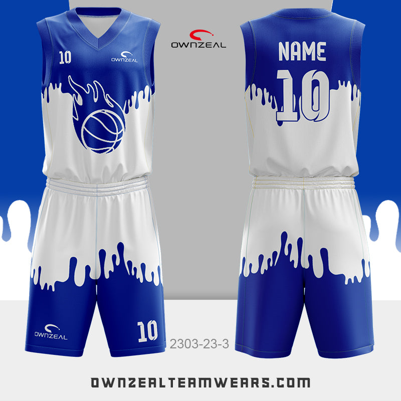 Customized Sublimation Basketball Uniform 049