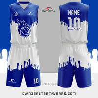 Customized Sublimation Basketball Uniform 049