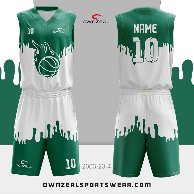 Customized Sublimation Basketball Uniform 050