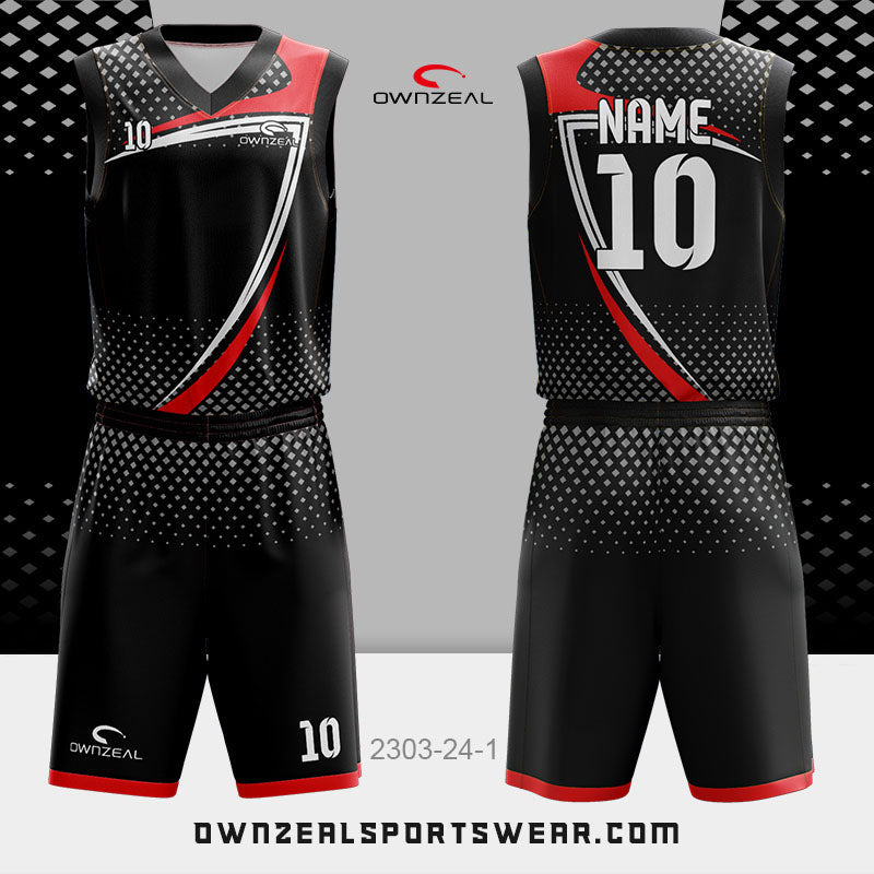 Customized Sublimation Basketball Uniform 051