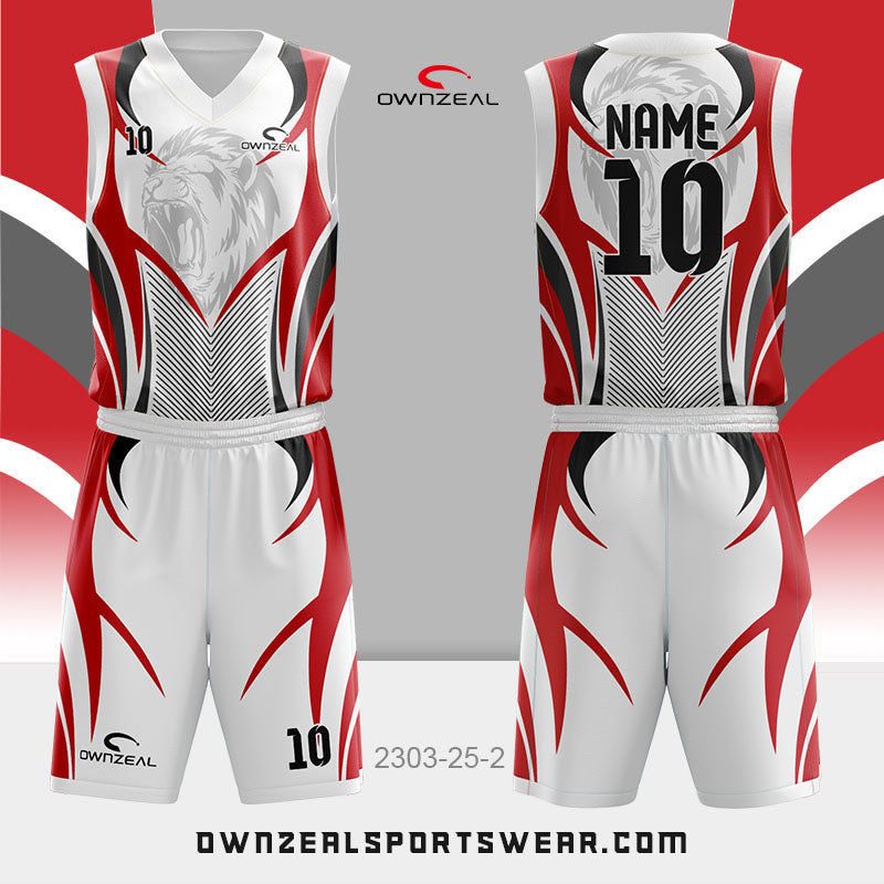 Customized Sublimation Basketball Uniform 056