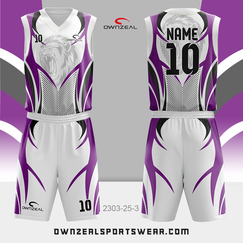 Customized Sublimation Basketball Uniform 057