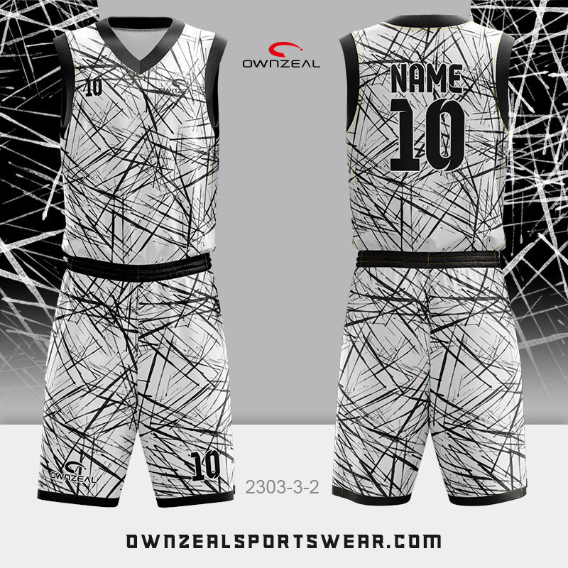 Customized Sublimation Basketball Uniform 016
