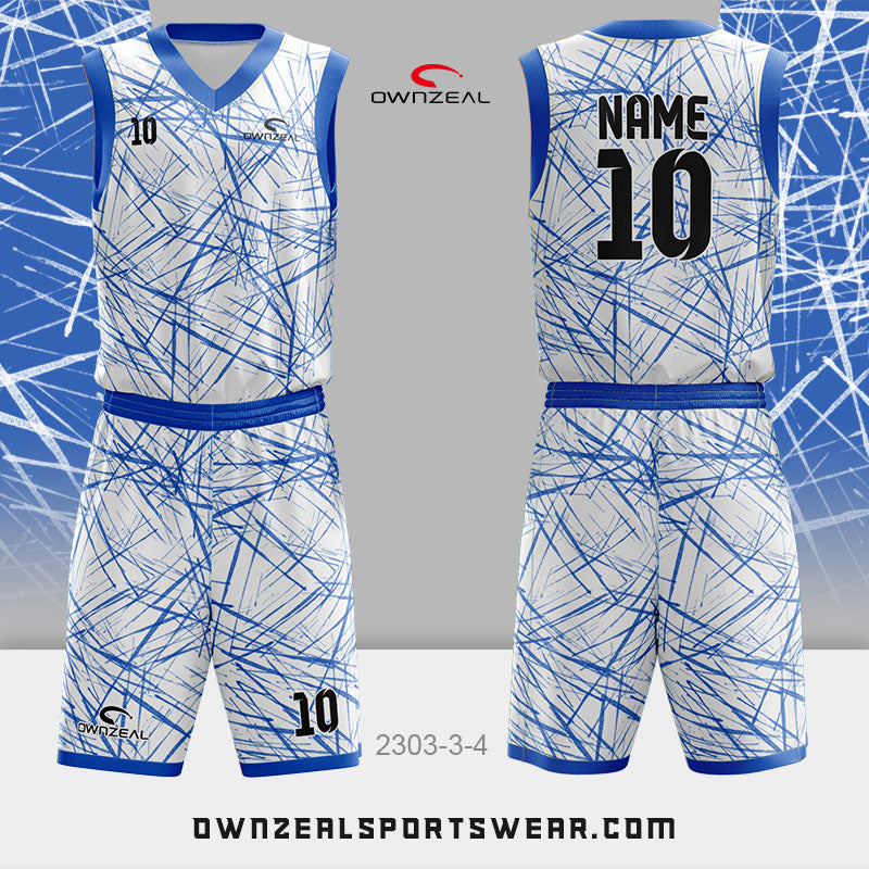 Customized Sublimation Basketball Uniform 018