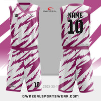 Customized Sublimation Basketball Uniform 059