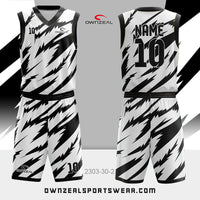 Customized Sublimation Basketball Uniform 060