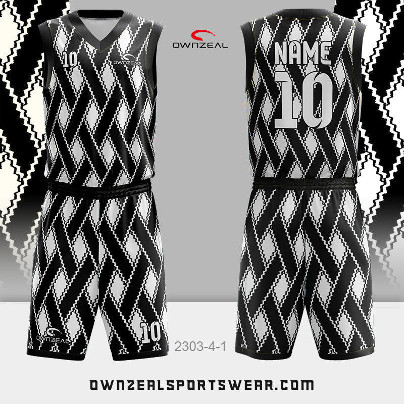 Customized Sublimation Basketball Uniform 019