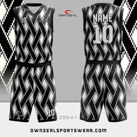 Customized Sublimation Basketball Uniform 019