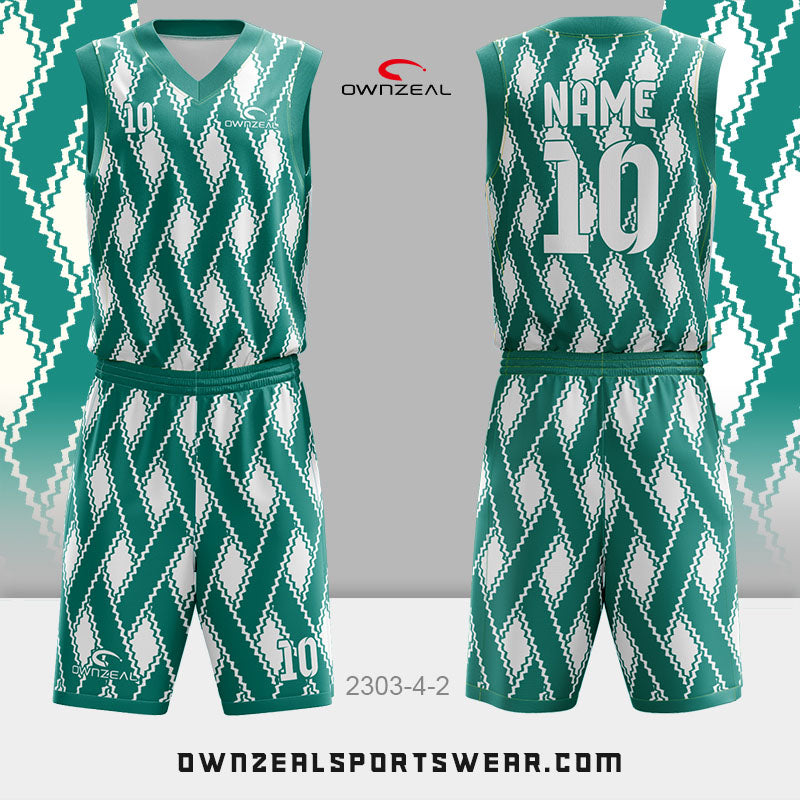 Customized Sublimation Basketball Uniform 020