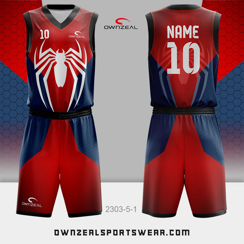 Customized Sublimation Basketball Uniform 023