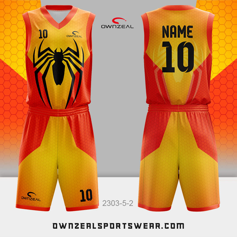 Customized Sublimation Basketball Uniform 024