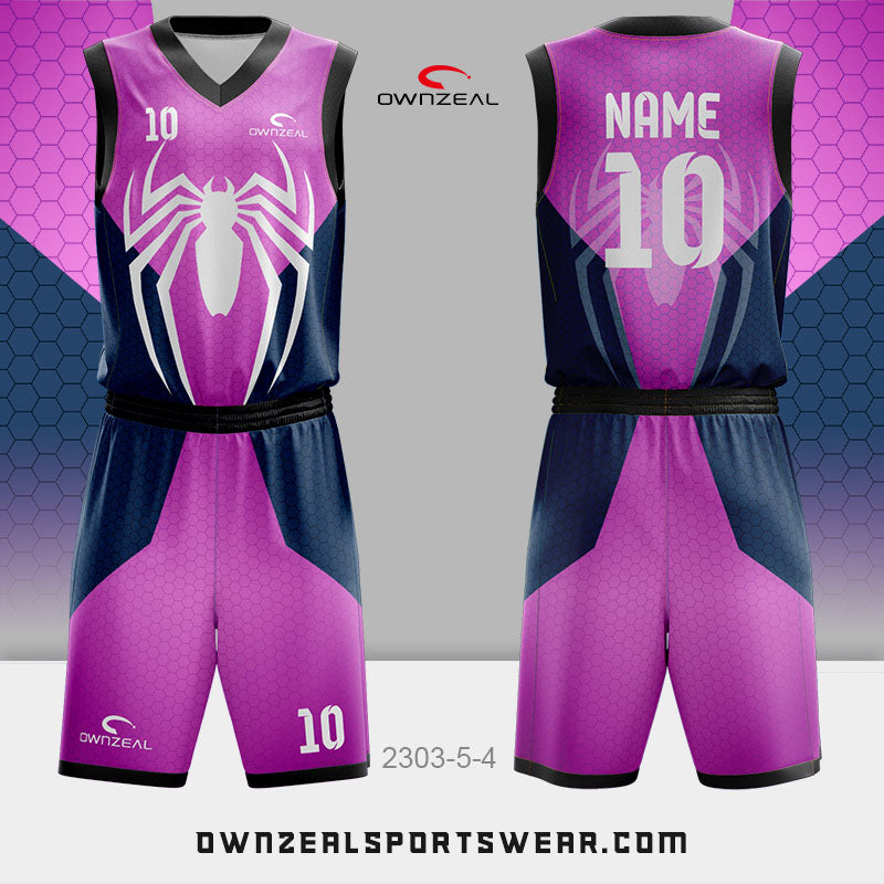 Customized Sublimation Basketball Uniform 026