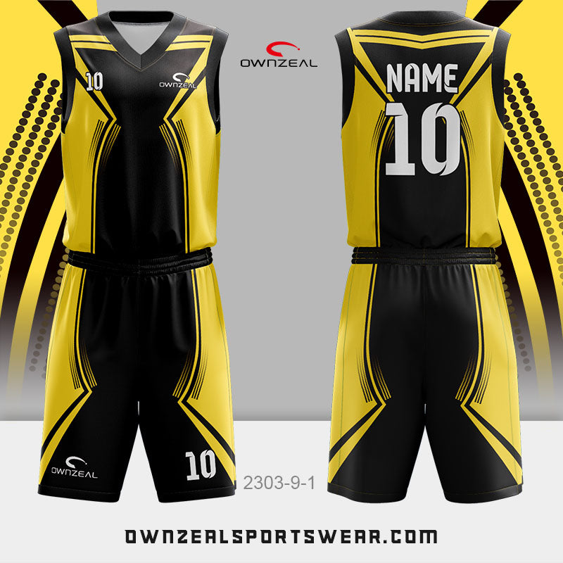 Customized Sublimation Basketball Uniform 027