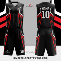 Customized Sublimation Basketball Uniform 071