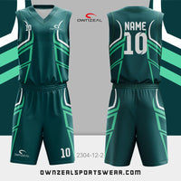 Customized Sublimation Basketball Uniform 072