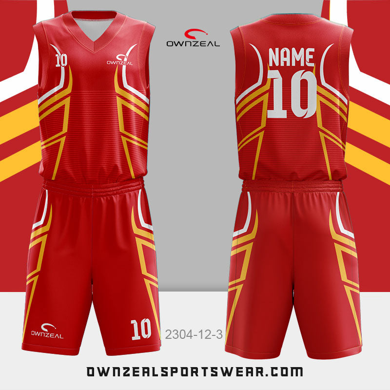 Customized Sublimation Basketball Uniform 073