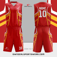Customized Sublimation Basketball Uniform 073